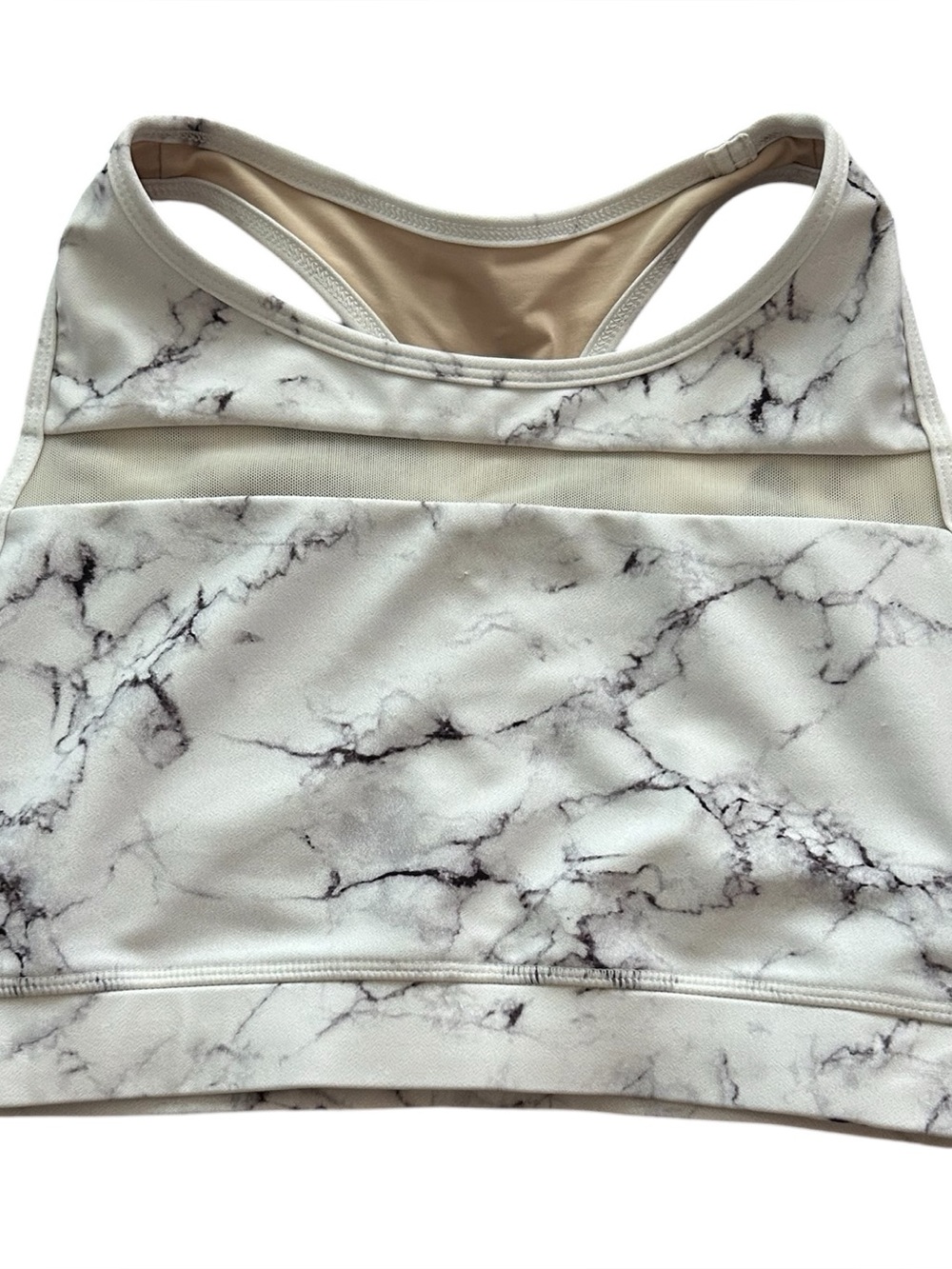 Buff bunny marble sport bra